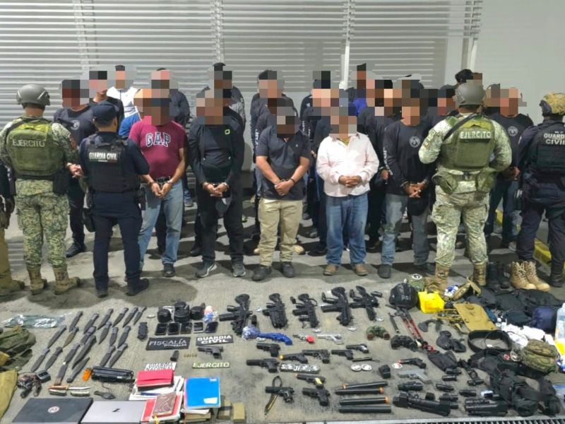 detenidos mexico luz del mundo adiestramiento militar