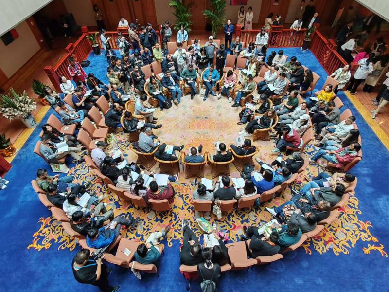 El Festival Internacional de Poesía Juvenil 2025 en China se llevó a cabo entre los días 14 y 21 de septiembre. Foto: cortesía