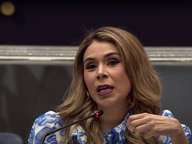 Marcela Villatoto, diputada de ARENA.