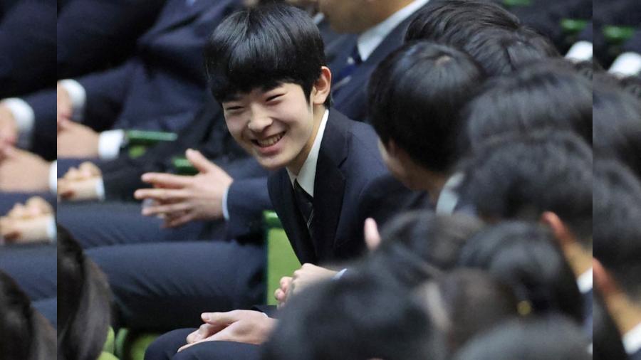 Príncipe Hisahito de Akishino, tiene 19 años. Foto: AFP