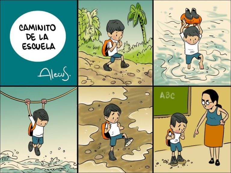 Alecus camino escuela