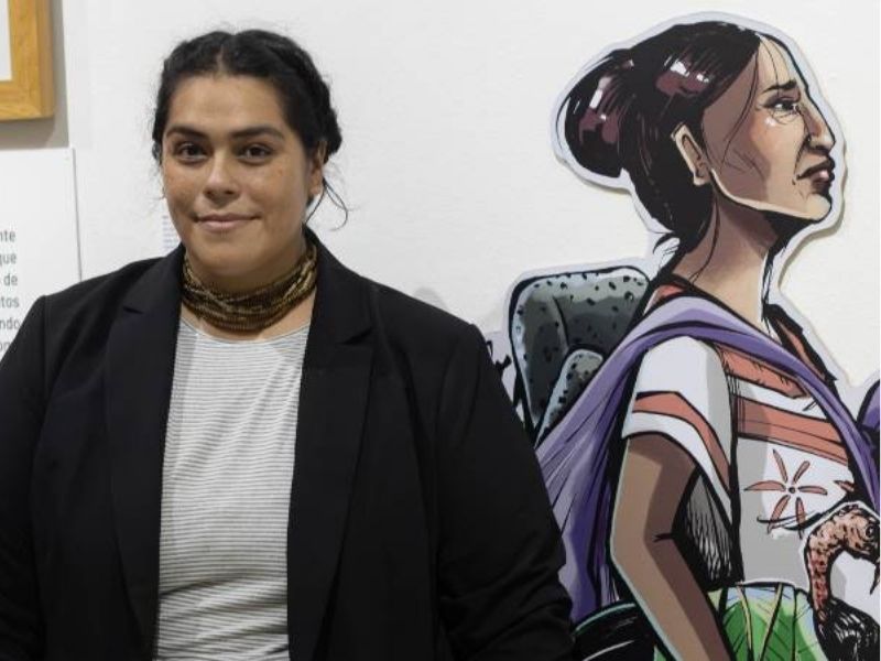 Anduanet Campos artista salvadoreña.