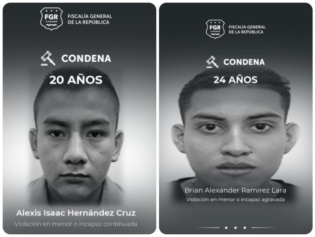 Alexis Isaac Hernández y Brian Alexander Ramírez