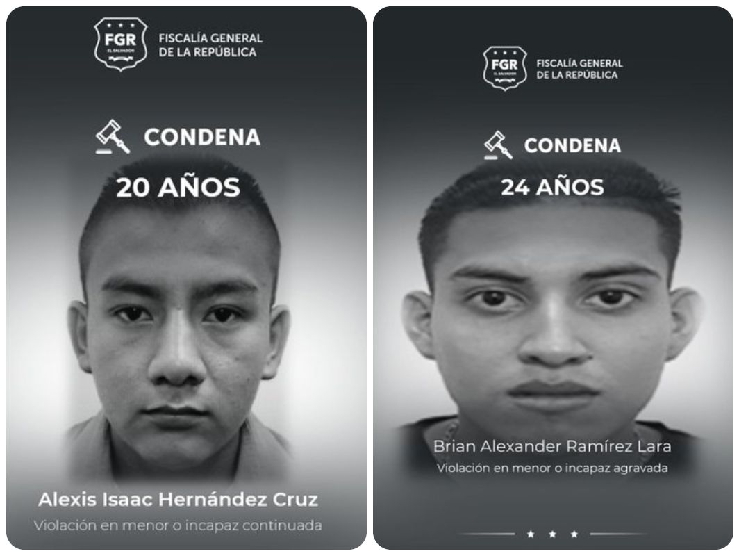 Alexis Isaac Hernández y Brian Alexander Ramírez