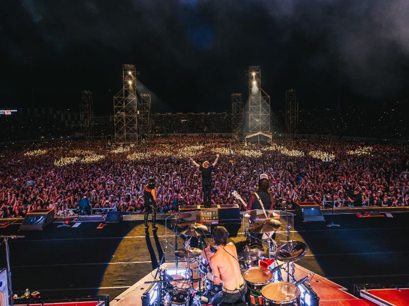 Concierto de Guns N Roses en San Salvador 2025