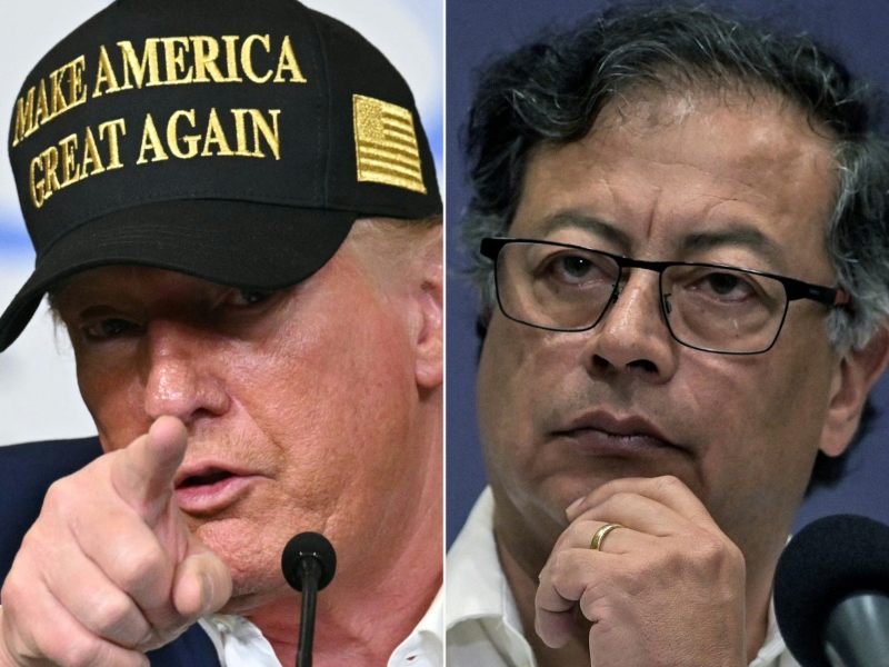Donald Trump Gustavo Petro Colombia