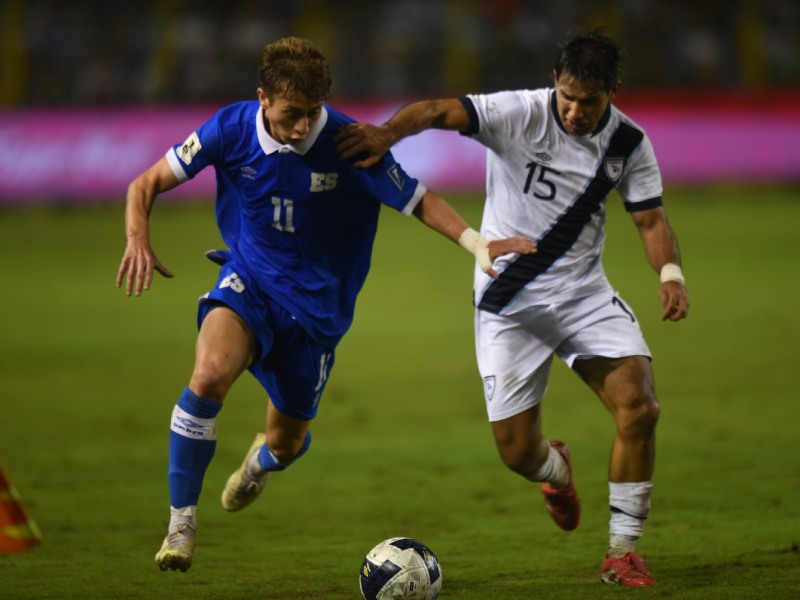 El Salvador vs Guatemala eliminatoria mundialista la selecta