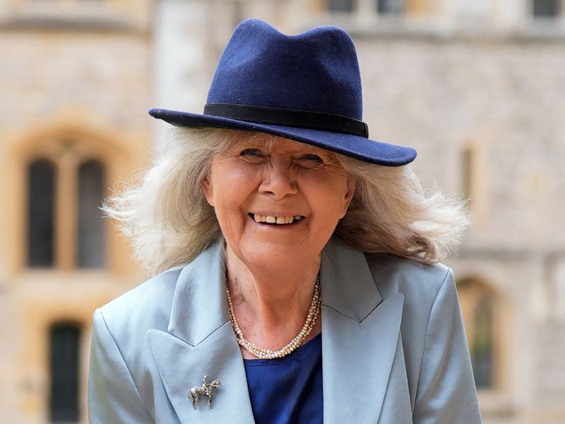 Escritora británica Jilly Cooper