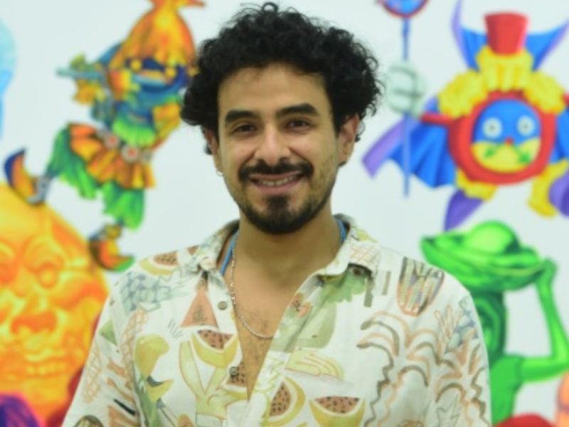 Artista visual Herbert de Paz es parte de la muestra colectiva "Chamar o Rio" en Brasil
