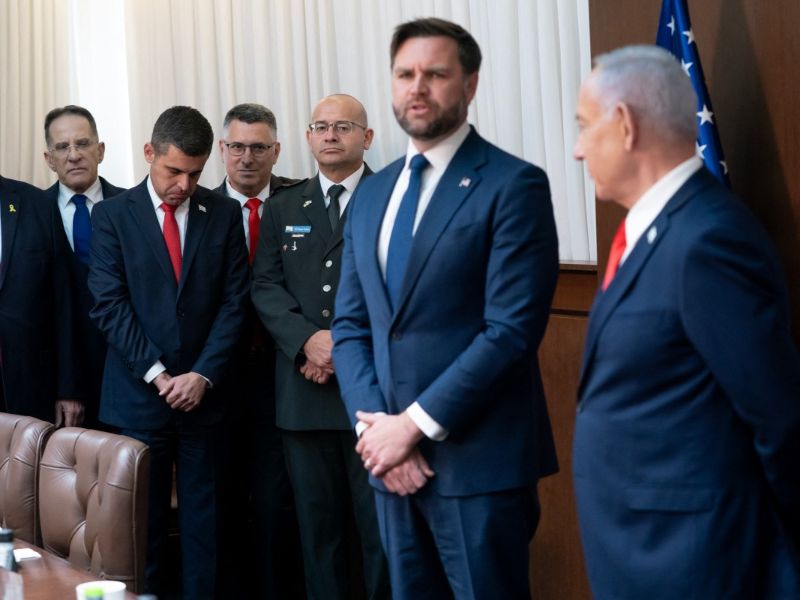 JD Vance Israel Netanyahu Estados Unidos