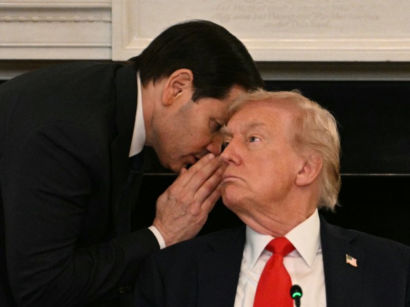 Marco Rubio Donald Trump acuerdo Israel Gaza