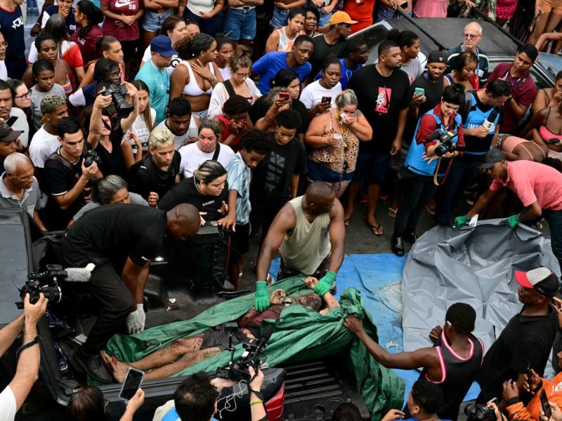 Masacre operativo policial Río de Janeiro Brasil muertos