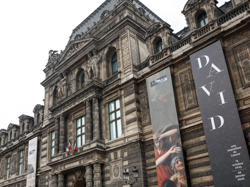 Museo del Louvre en París, Francia