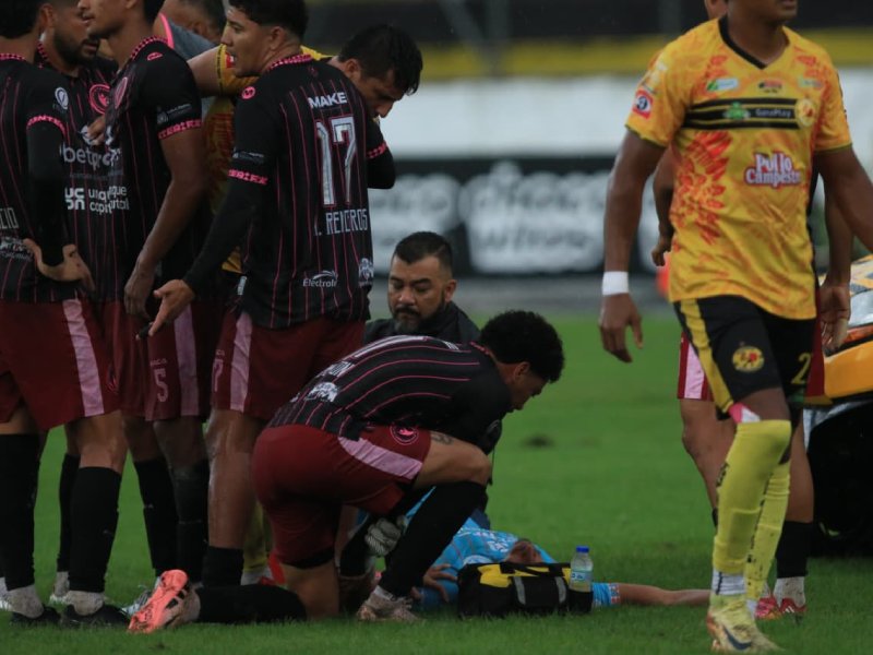Adriel Martinez, lesionado arquero Inter FA