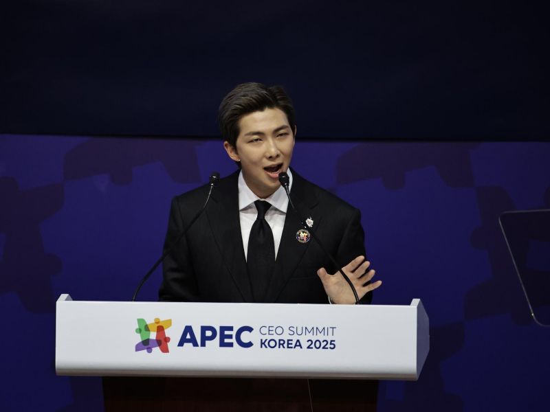 RM de BTS en el APEC Asia Pacífico 2025