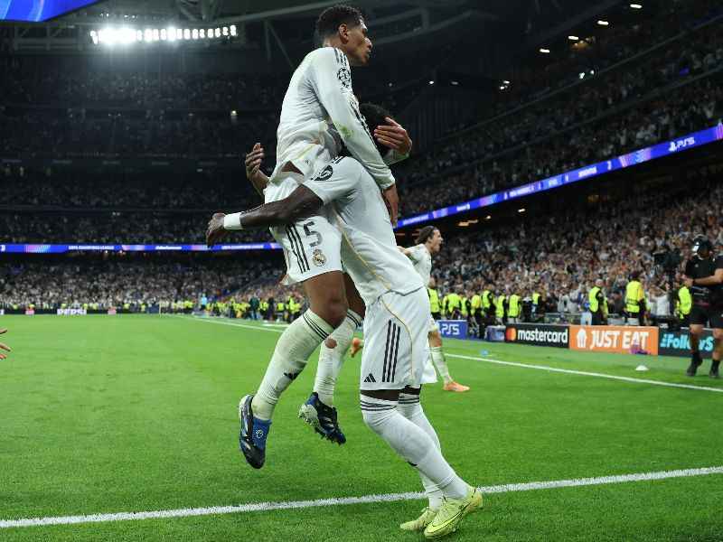 Festejo del Real Madrid ante la Juventus, en Champions. Foto: EDH AFP
