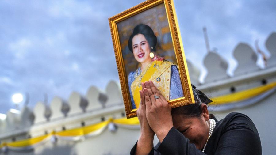 Reina Sirikit de Tailandia. Foto: AFP
