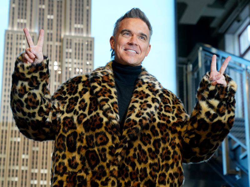 Cantante Robbie Williams