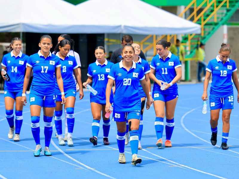La Selecta Femenina, en los Juegos C.A. Foto: Cortesía Fesfut/LaSelecta
