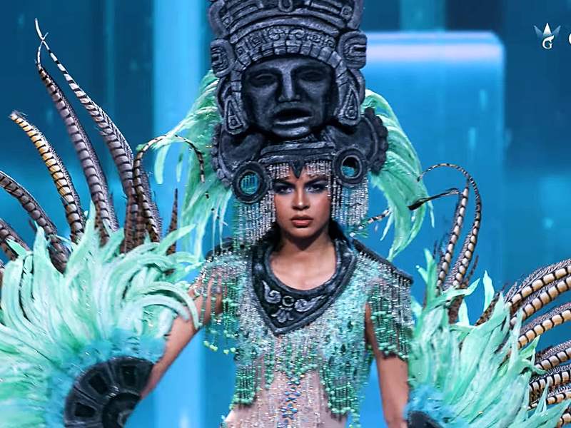 Traje típico El Salvador en Miss Grand International 2025.
