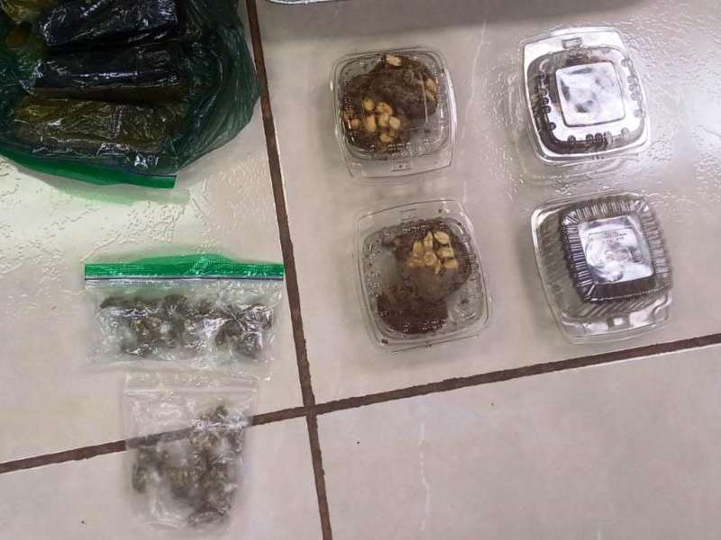 Brownies con droga vendidos en redes sociales. Foto / Cortesía