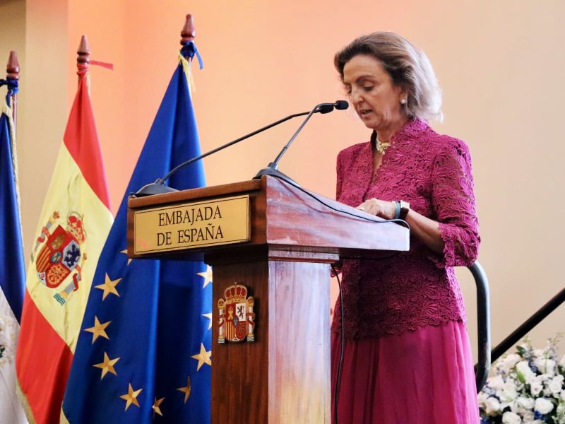 En el evento oficial, que se llevó a cabo el pasado miércoles, estuvo presente Sonia Álvarez Cibanal, embajadora de España en el país desde el año pasado. | Foto: cortesía
