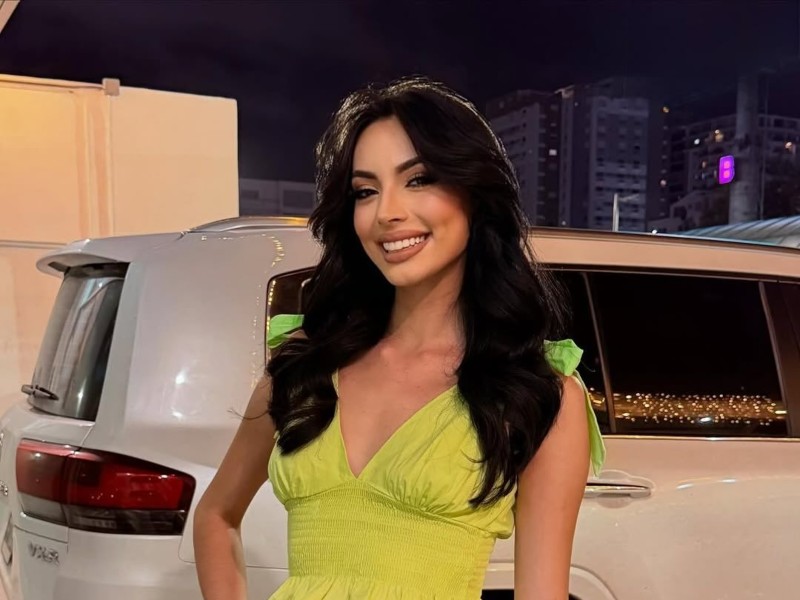 Giulia Zanoni. Miss Universo de El Salvador 2025