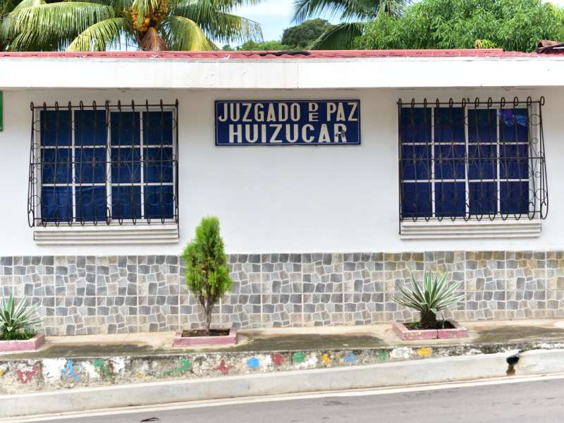 El Juzgado de Paz de Huizúcar realiza audiencia inicial en contra de Raúl Oswaldo Pérez, acusado por el delito de feminicidio agravado. Según las autoridades, es el supuesto responsable del feminicidio de Natalia Raquel Bernal, una joven de 21 años que fue encontrada sin vida el pasado 9 de septiembre en Nuevo Cuscatlán. Foto EDH / miguel Lemus