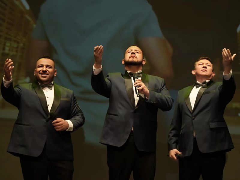 El trío musical ha preparado un repertorio especial para la gala. | Foto: cortesía