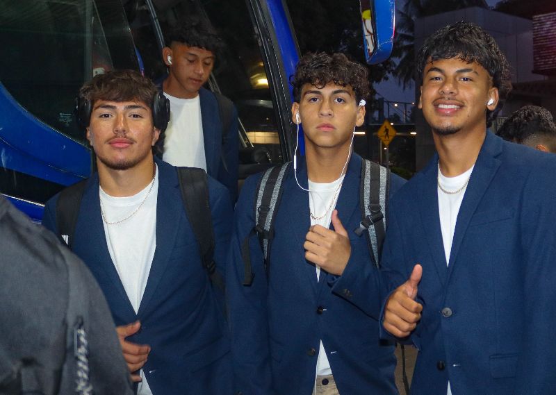 selecta sub-17 el salvador copa mundo fifa mundial qatar video llegada