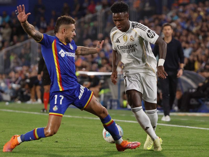 vinicius jr real madrid getafe