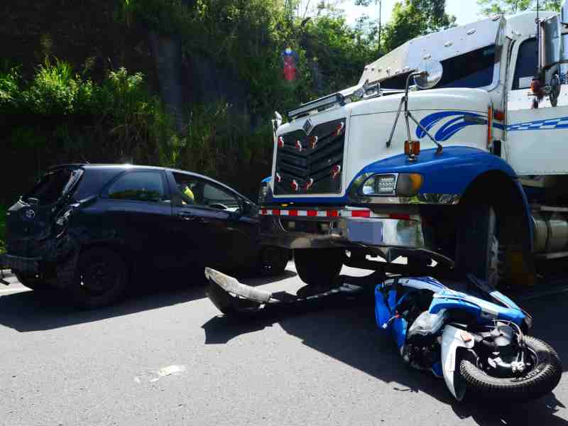 Accidentes de motociclistas