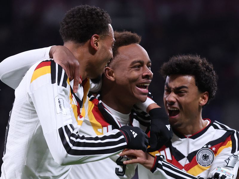 Alemania se clasificó al Mundial 2026. Foto: EDH AFP