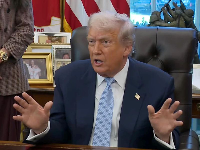 Donald Trump Venezuela Casa Blanda