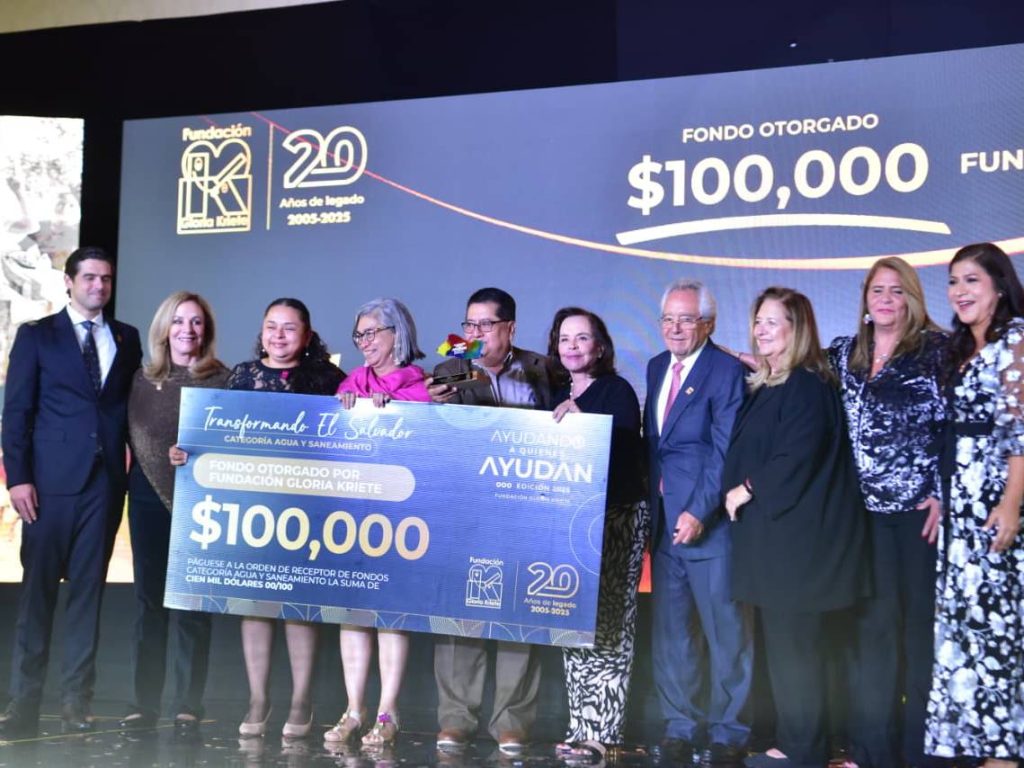FUNDASAL- Maximo- Ganador- Fundacion- Gloria Kriete