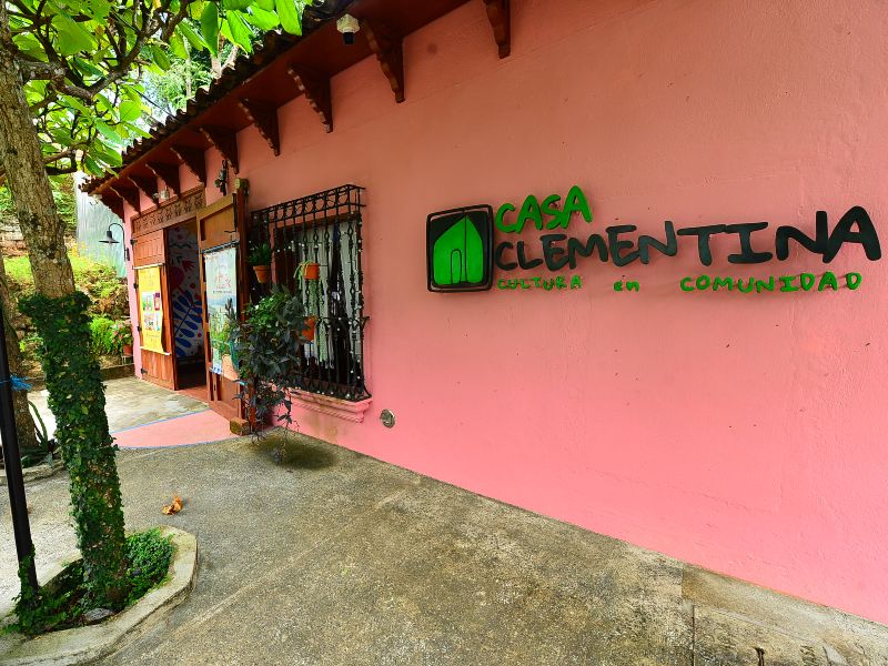 Instalaciones de la Fundación Casa Clementina de Suchitoto