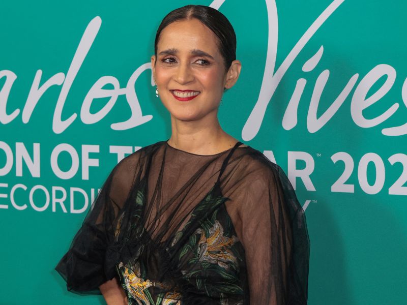 Julieta Venegas está lista para su concierto para El Salvador. Foto: AFP