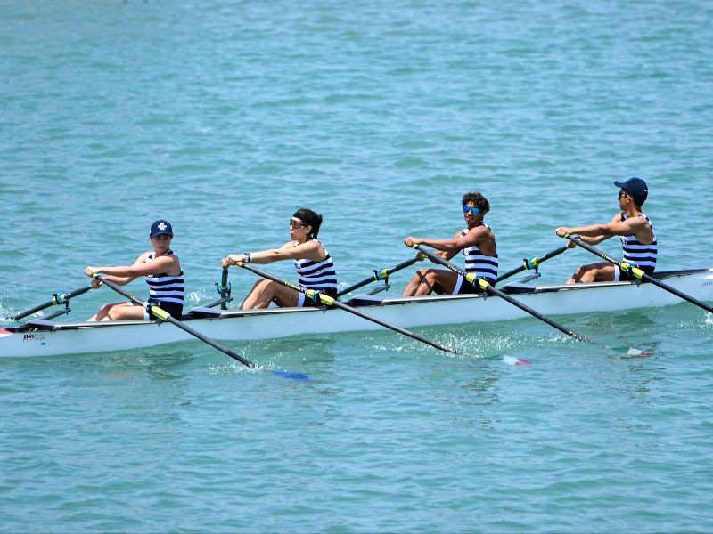 El equipo salvadoreño, en plena competencia en los Bolivarianos. Foto: Cortesía Coes
