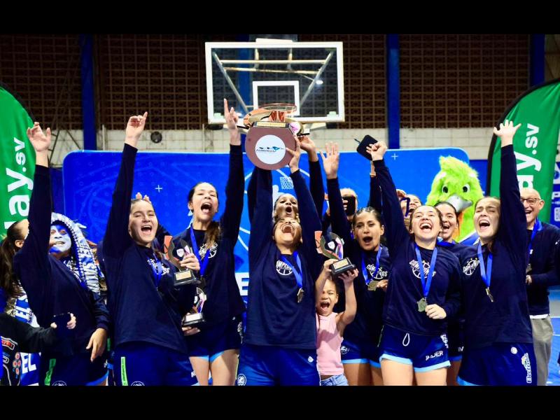 San Salvador Campeon Liga Mayor Femenina Baloncesto