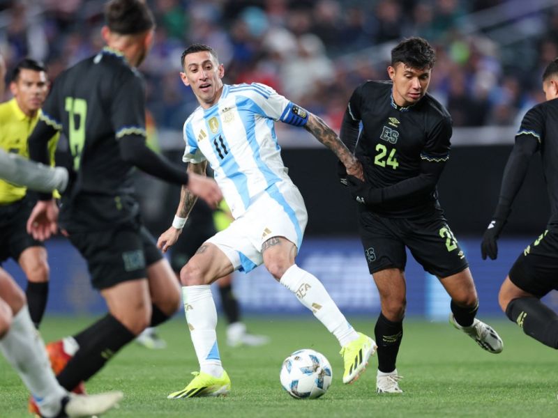 Selecta Argentina Amistoso Angel Di Maria