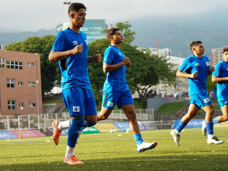 Selecta Sub-20 Entreno El Salvador