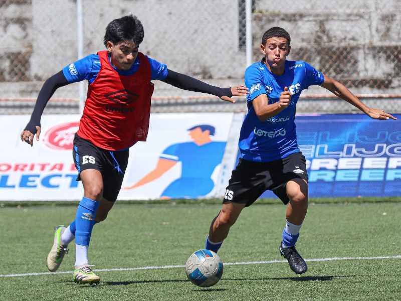 La Sub 20, en entreno antes de los Juegos C.A. Foto: Cortesía Fesfut/LaSelecta