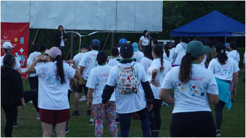 Caminata y Carrera por la VIHDA 2025, en conmemoración del Día de la Respuesta al VIH que será el 1 de diciembre. Foto / Cortesía