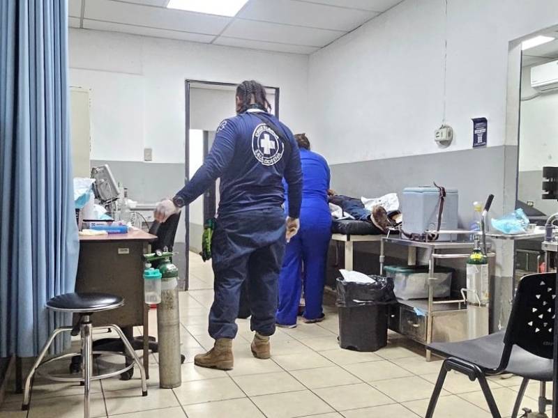 Herido con arma blanca en San Salvador Norte | cortesía.