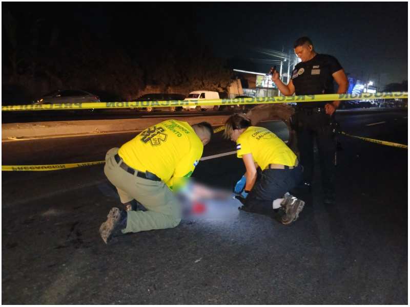 Hombre murió atropellado en La Libertad. Foto / Cortesía