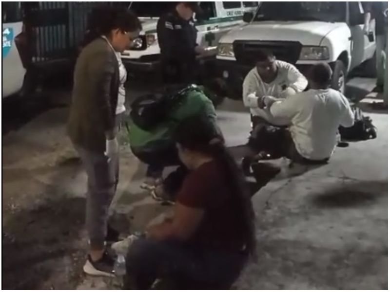 Personas atendidas tras ser mordidas por un perro. Foto / Cortesía