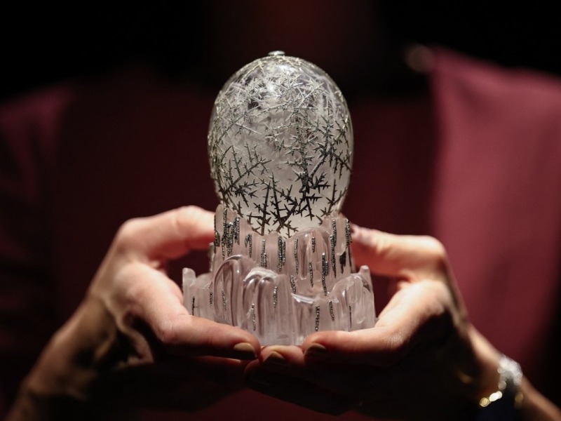Subastan huevo Fabergé en Londres