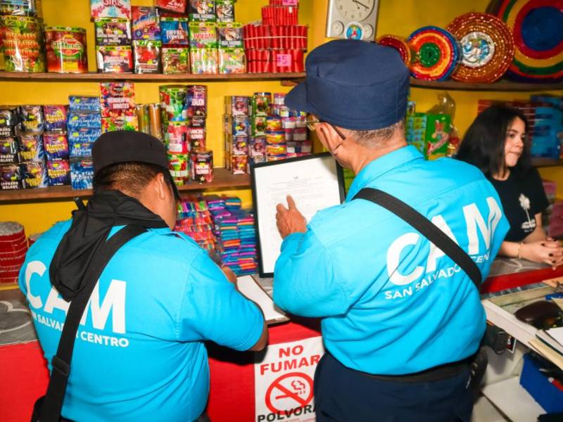 Verificación de puestos de pólvora | cortesía.