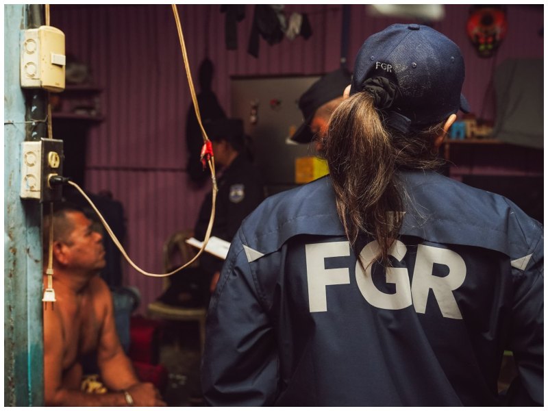 La Fiscalía realizó el operativo en varias zonas. Foto / Cortesía FGR