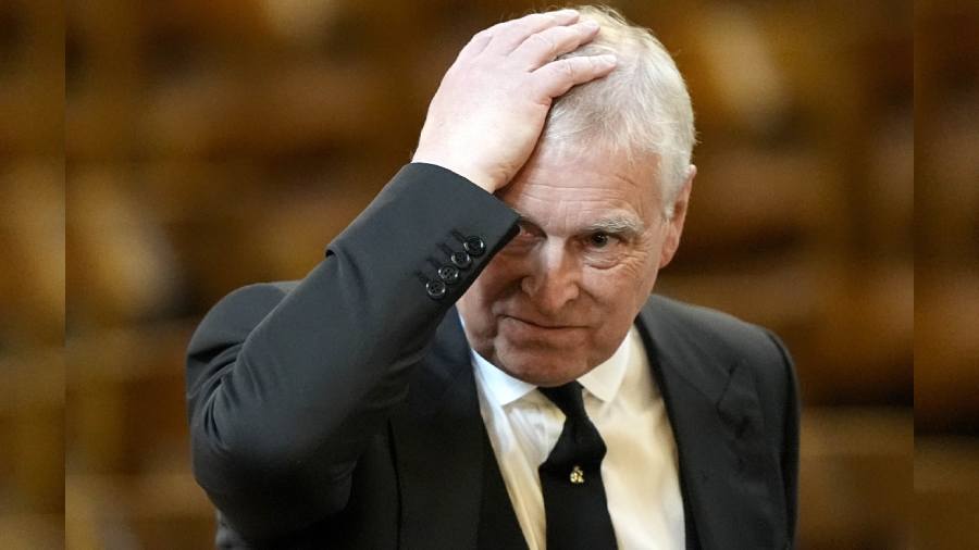 El Gobierno británico retirará al expríncipe Andrés el último título militar que le queda. Foto: AFP